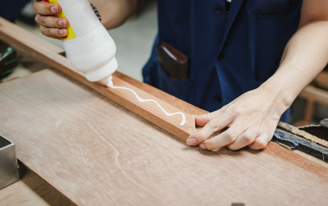 Worker use glue to stick pieces of wood together By KenSoftTH The Würth Baer Facts Blog Worker use glue to stick pieces of wood together By KenSoftTH
