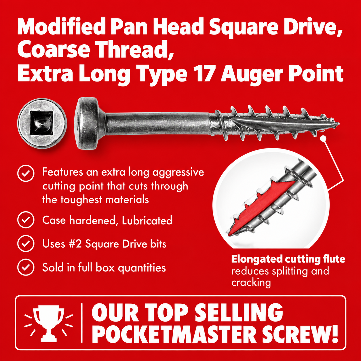 Best Selling Pocketmaster Screw
