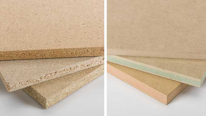 PB MDF substrates