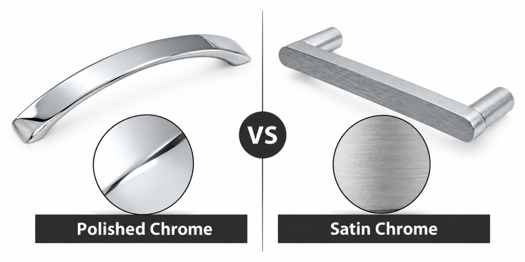 Polished Chrome vs Satin Chrome The Würth Baer Facts Blog Polished Chrome vs Satin Chrome