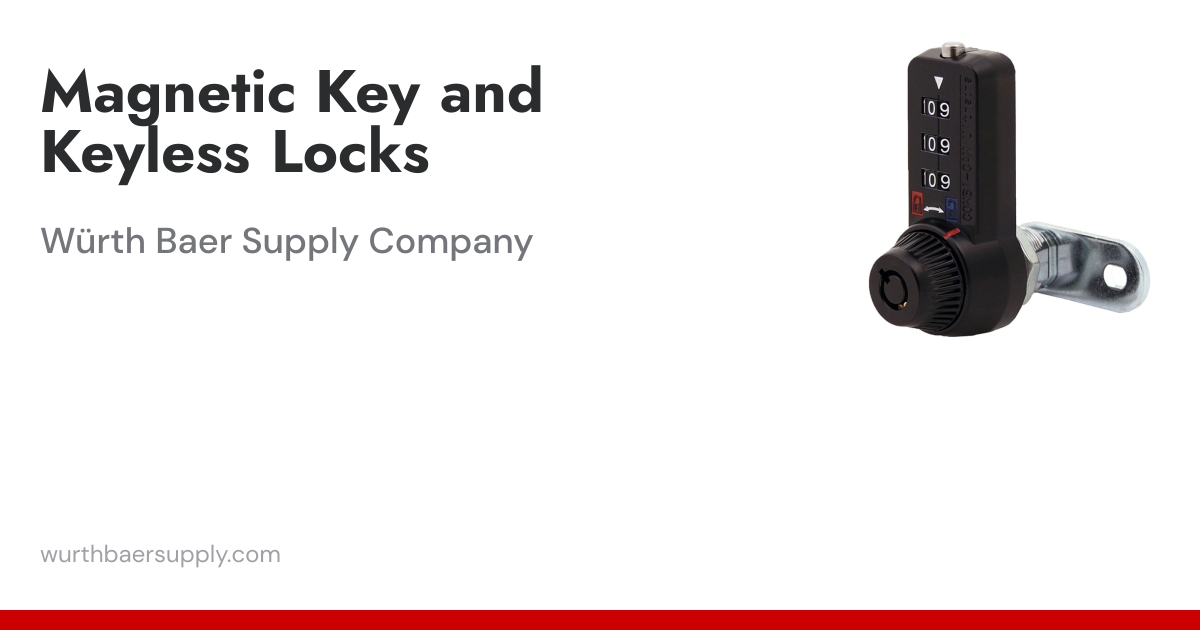 Magnetic Key and Keyless Locks | Wurth Baer Supply Company
