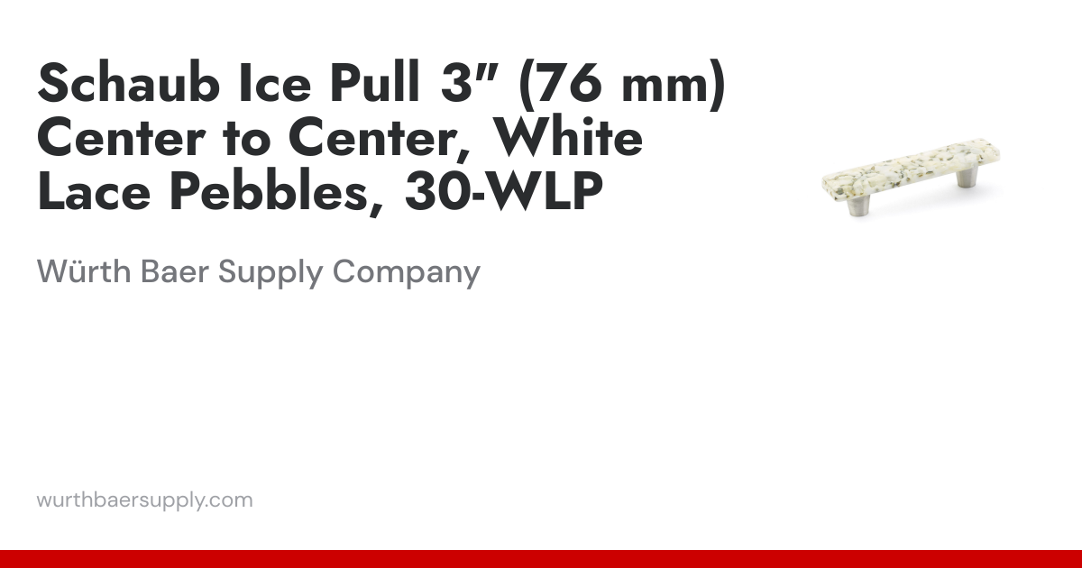 Schaub Ice Glass Pull, 3