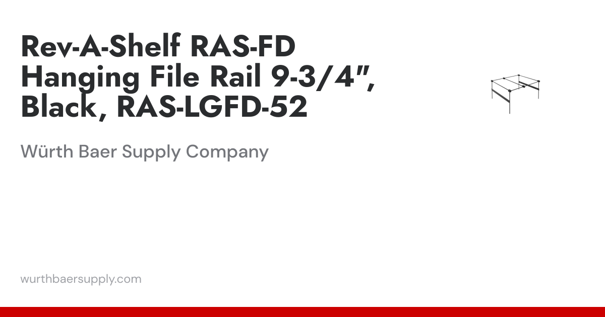 Large File System Insert for Drawers, 15-7/8