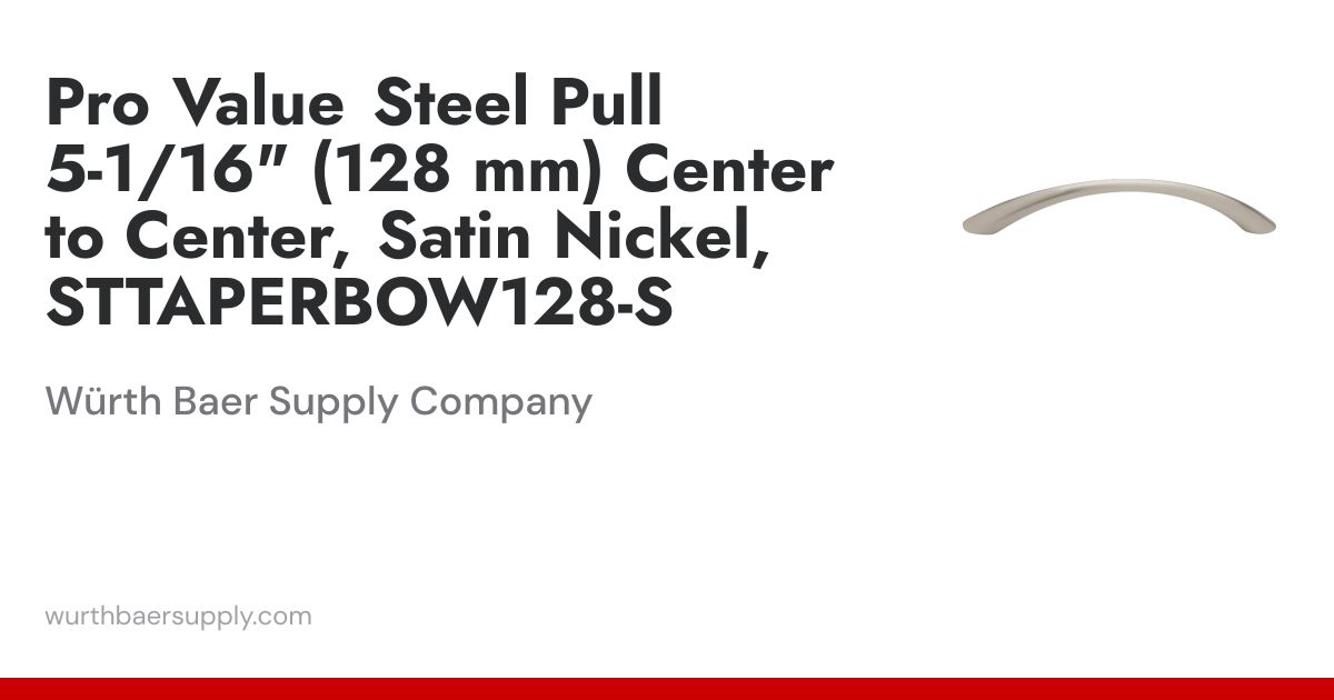 Pro Value Steel Series 5-1/16