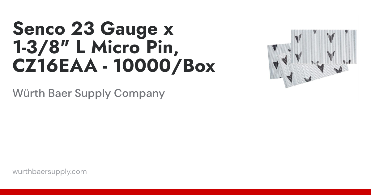 Senco 23 Gauge x 1-3/8
