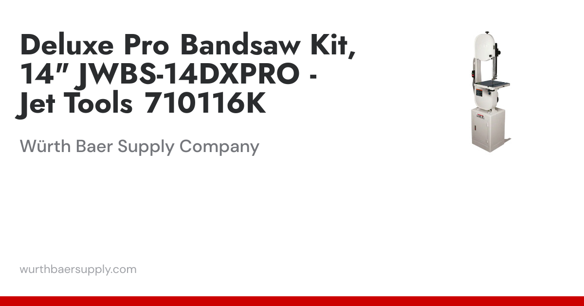 Deluxe Pro Bandsaw Kit, 14