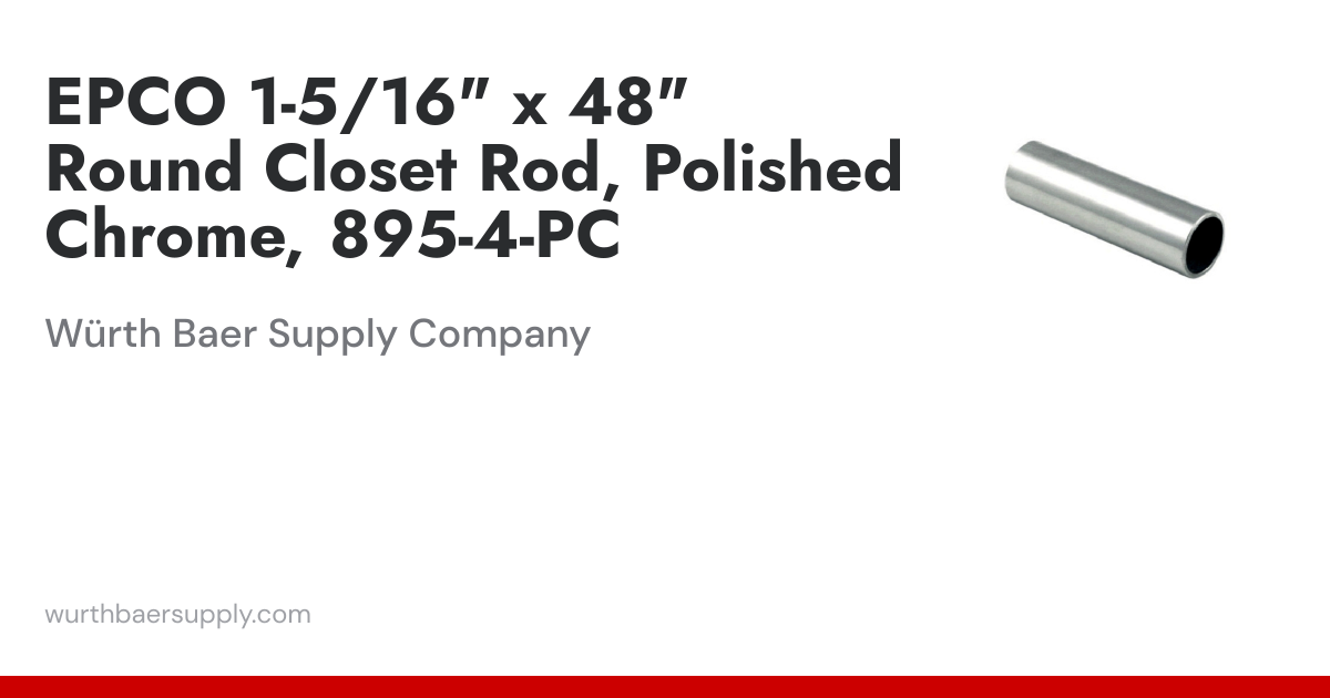 EPCO Polished Chrome 1-5/16
