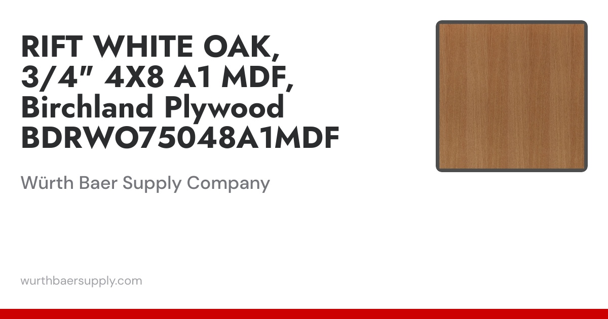 RIFT WHITE OAK, 3/4