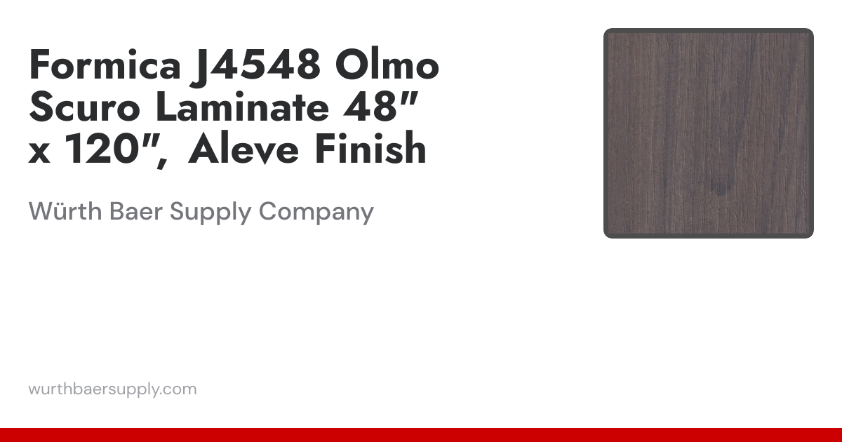 Formica J4548 Olmo Scuro Laminate, 48