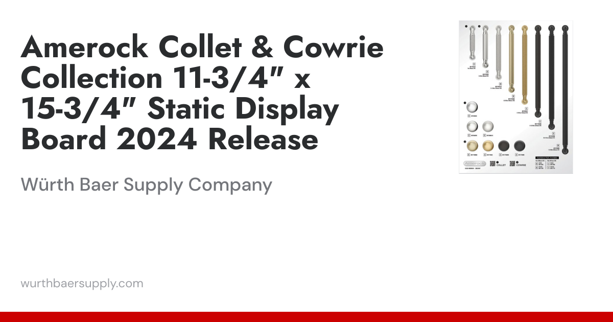 Amerock Collet & Cowrie Collection 11-3/4