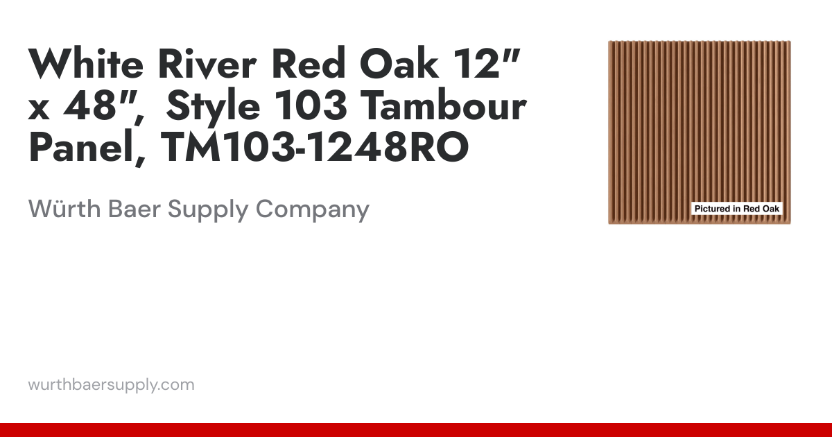 White River Red Oak 12