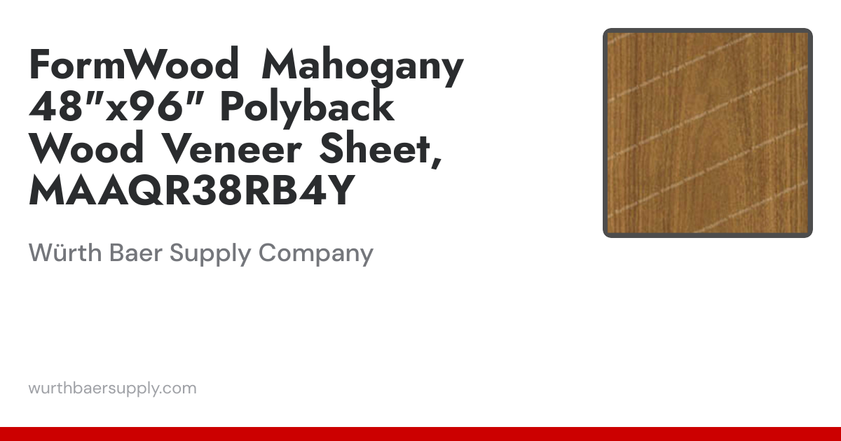 FormWood Mahogany 48