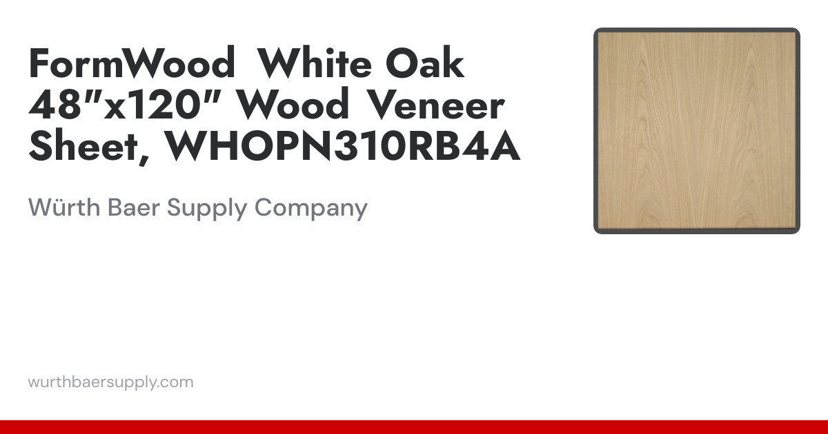 FormWood White Oak 48